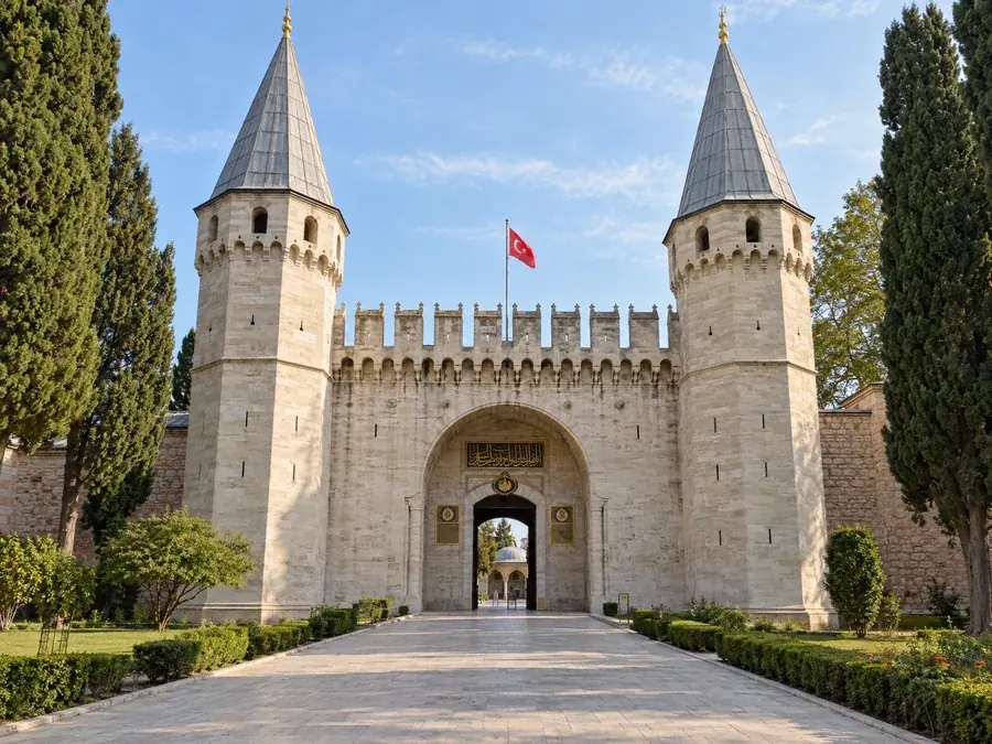Topkapı Palace, 25 minutes on foot